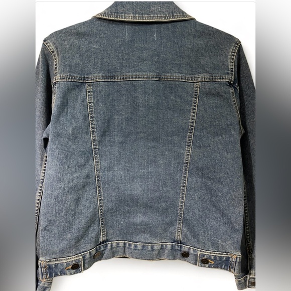 Time and Tru Women's Denim Jacket, Size S, Blue | New - Picture 7 of 7